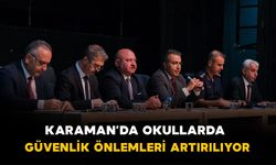 Karaman'da okul çevrelerinde güvenlik önlemleri artırılıyor