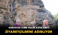 Konya'da 3 bin yıllık İvriz Kaya Anıtı ziyaretçilerini ağırlıyor