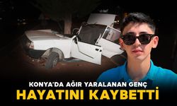 Konya'da otomobil ağaca çarptı: 20 yaşındaki genç hayatını kaybetti