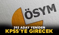 ÖSYM'den 392 aday için karar