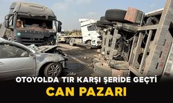 Otoyolda Tır Karşı Şeride Geçti: Can Pazarı