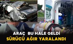 Sancaktepe’de BMW Takla Attı! 1 Ağır Yaralı