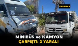 Yakıt yola boşaldı yürekler ağza geldi... Kazada 2 yaralı