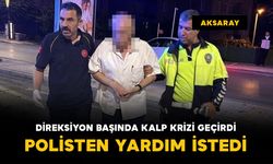 Yardımına polis memuru yetişti