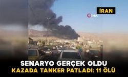 Zincirleme trafik kazasına karışan yakıt tankeri patladı: 11 ölü