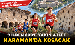 9 İlden 200’e Yakın Atlet Karaman’da Koşacak