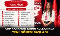 CHP Karaman kadın kollarında yeni dönem başladı