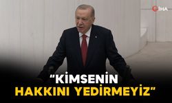Cumhurbaşkanı Erdoğan'dan 'fon' açıklaması: ''Kimsenin hakkını yedirmeyiz''