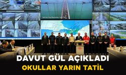 Davut Gül açıkladı: İstanbul’da okullar yarın da tatil
