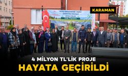 Karaman'da 4 milyon lira bütçeli hayvancılık projesi hayata geçirildi