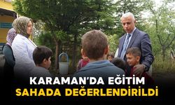 Karaman’da eğitim sahada değerlendirildi