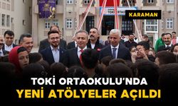 Karaman'da "Oyunla Gelişen Yetenekler" projesi kapsamındaki atölyeler açıldı