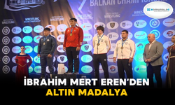 Karamanlı Güreşçi İbrahim Mert Eren’den Altın Madalya