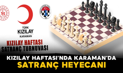 Kızılay Haftası’nda Karaman’da Satranç Heyecanı