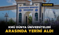 KMÜ dünya üniversiteleri arasında yerini aldı