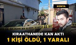 Konya'da kıraathanede kan aktı: 1 ölü, 1 yaralı