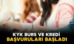 KYK burs ve kredi başvuruları başladı