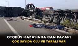 Manisa’da Otobüs kazasında can pazarı: Çok sayıda ölü ve yaralı var
