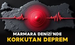 Marmara Denizi’nde korkutan sarsıntı