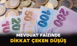 Mevduat faizinde dikkat çeken düşüş