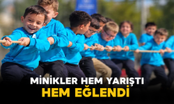 Minikler Hem Yarıştı Hem Eğlendi
