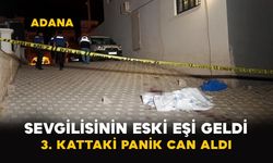 Sevgilisinin eski eşi geldi: 3. kattaki panik can aldı