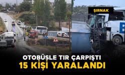 Şırnak'ta feci kaza: 1'i ağır 15 kişi yaralı