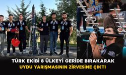 Türk ekibi 8 ülkeyi geride bırakarak uydu yarışmasının zirvesine çıktı