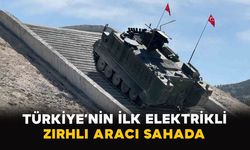 Türkiye’nin ilk elektrikli zırhlı aracı sahada