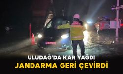 Uludağ’da kar kalınlığı 20 santimetreye ulaştı