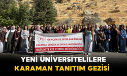 Yeni Üniversitelilere Karaman Tanıtım Gezisi