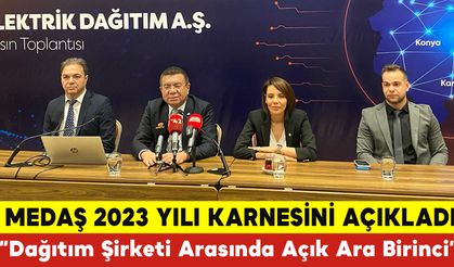 MEDAŞ 2023 Yılı Karnesini Açıkladı