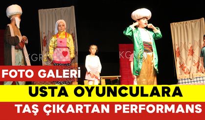 Karaman'da Usta Oyunculara Taş Çıkartan Performans: Foto Galeri