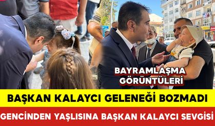 Başkan Kalaycı Bayramlaşma Görüntüleri