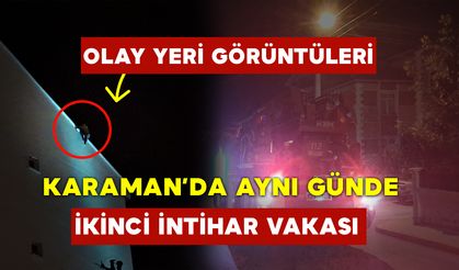 Karaman'da Aynı Günde İkinci İntihar - Kılpayı Kurtardılar