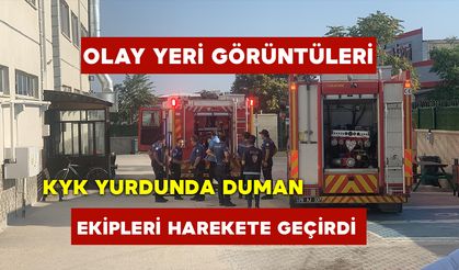 Oluşan Yoğun Duman Paniğe Neden Oldu Fotoğraflar İçin Tıklayın