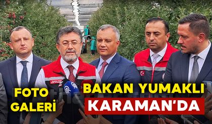 Tarım ve Orman Bakanı İbrahim Yumaklı Karaman'da