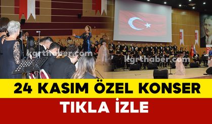 KAREV'den 24 Kasım özel konser tıkla izle