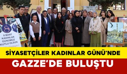 Siyasetçiler Kadınlar Günü’nde Gazze’de Buluştu
