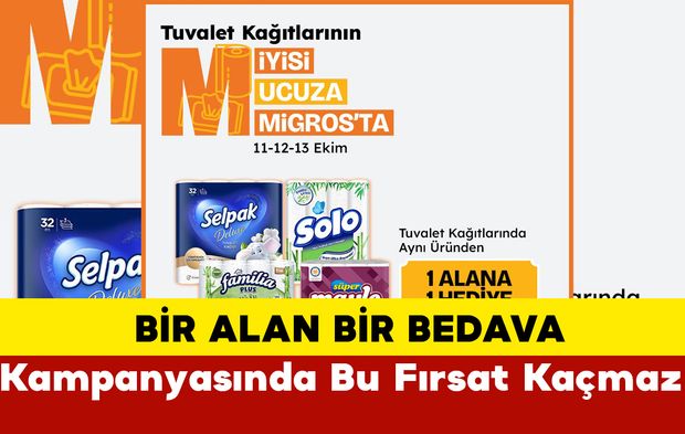 Migros 1 Alana 1 Bedavada Bu Hafta Ne Var?