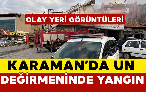 Değirmen Yangını Olay Yeri Görüntüleri