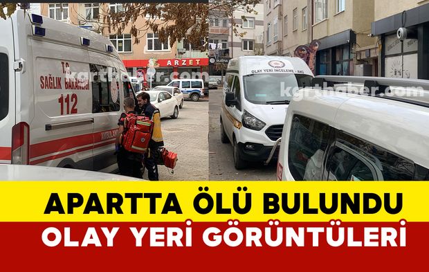 Karaman'da bir genç kaldığı apartta ölü bulundu