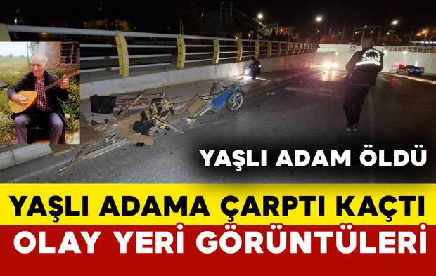 Karaman'da kağıt toplayıcıya çarptı, 62 yaşındaki adam hastanede öldü