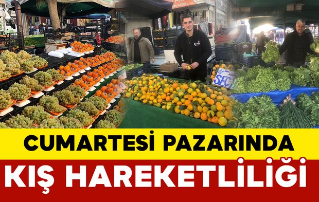 Karaman Cumartesi Pazarından Kareler