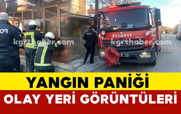 Evden yükselen dumanlar panik yarattı, gerçek sonradan ortaya çıktı