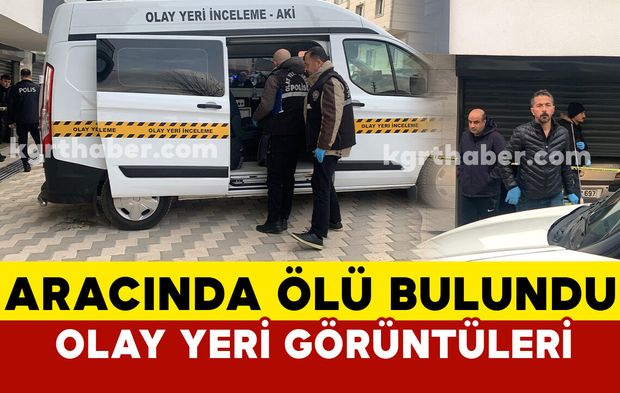 Karaman'da acı olay:40 yaşındaki adam garajdaki aracında ölü bulundu