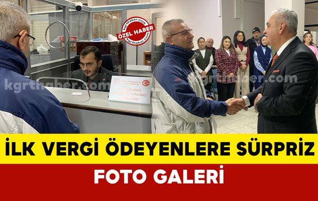 (FOTO GALERİ) Karaman'da 2025'in ilk vergisini ödeyen mükellefler ödüllendirildi