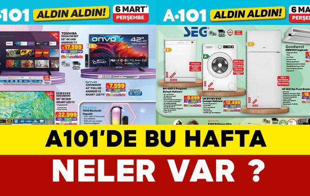 A101 6 Mart 2025 Aktüel Ürünler Kataloğu’nda Neler Var?