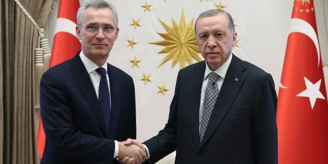 Erdoğan ile NATO Genel Sekreteri Görüştü