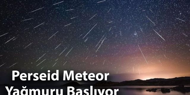 Gözler Perseid Meteor Yağmurunda